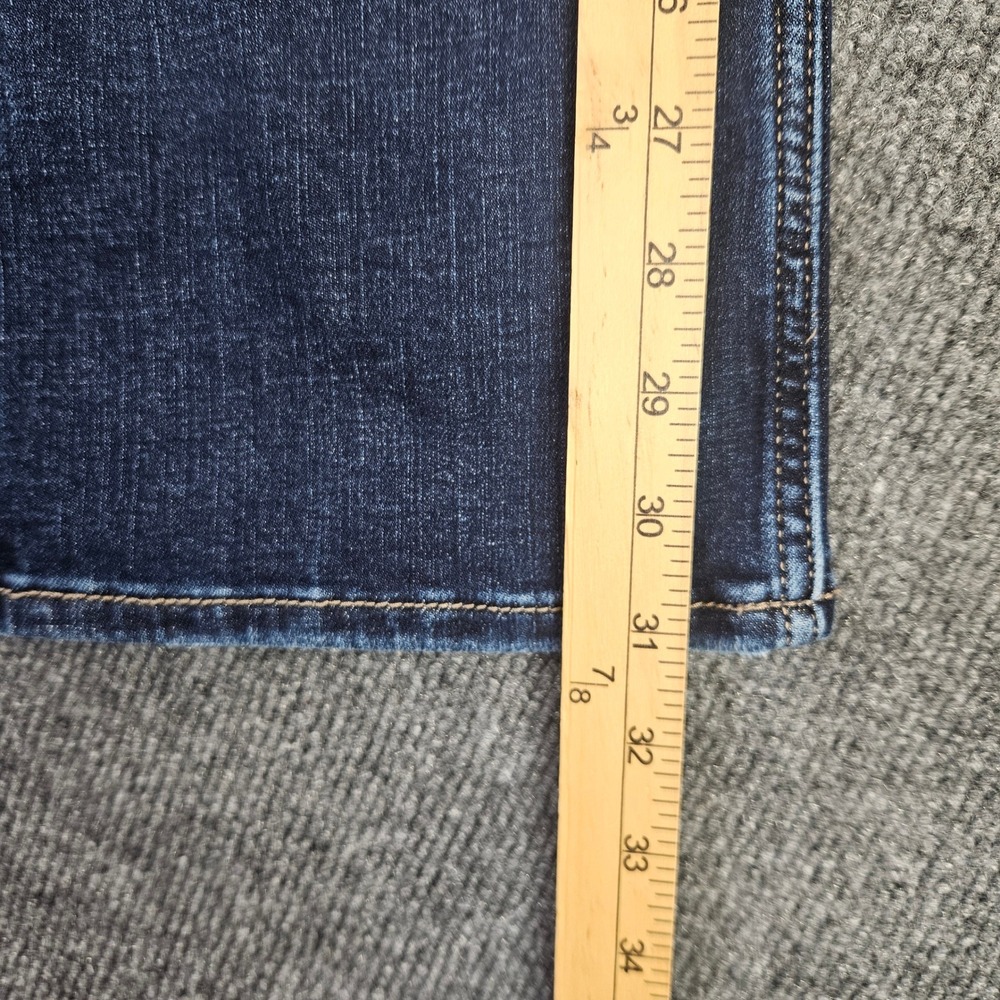 Silver Suki Slim Boot Jeans Women's 27 Mid Rise Dark Wash‎ Denim Stretch Casual - Picture 5 of 10